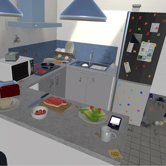 ارزیابی علائم وسواس OCD با واقعیت مجازی VR